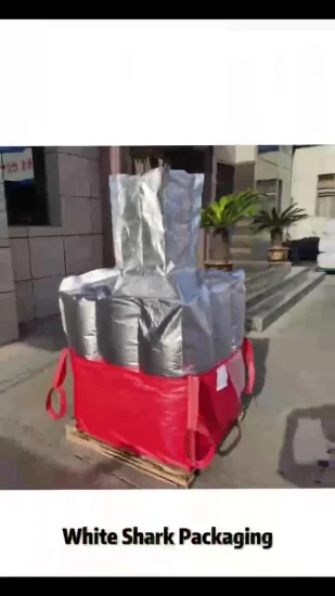 Ton Bag China Bulk Bag Manufacturing Bulk Bag with Discharge Spout Big Bag 1000kg Container Bags Jumbo Sacks for Packaging Storage OEM Cheap Ton Bags