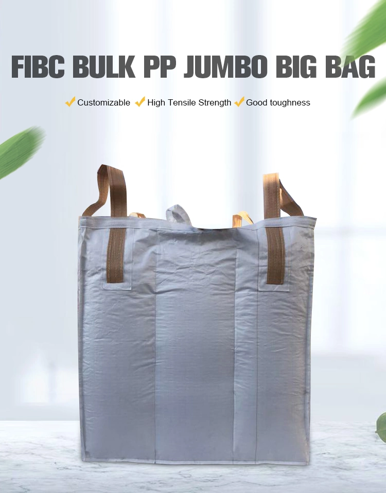 High Quality PP Mineral Coal Sand Cement FIBC Bulk Big Jumbo Bags