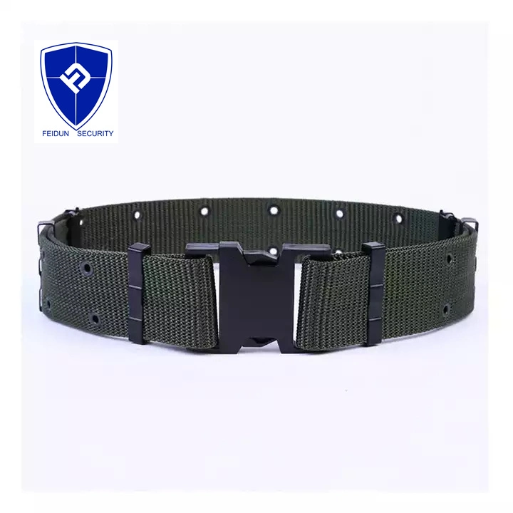 Duty Fabric Nylon Tactical Belt Security PP Custom Canvas Belt Outdoor Weaving Webbing S External Belt