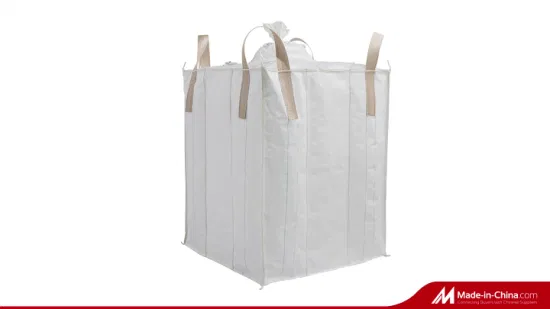 China 1000kg 1500kg PP FIBC Big Jumbo Bag for Wood Agricultural Grain Transport Jumbo Bags