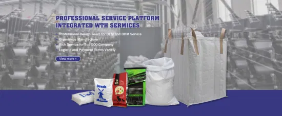 High Quality PP Mineral Coal Sand Cement FIBC Bulk Big Jumbo Bags